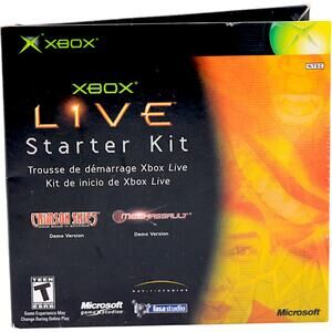 Microsoft Xbox Live Starter Kit Disc w/ Crimson Skies & MechAssault Demos